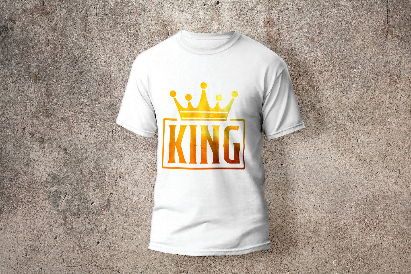 "King"  Men  T-shirt